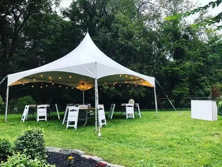 Backyard tent rental Chicago — 123 Moonwalks